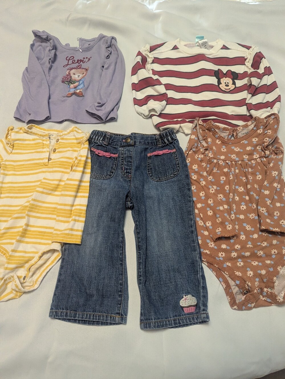 Multi Brand 18 Months Baby Girl Clothing Lot.